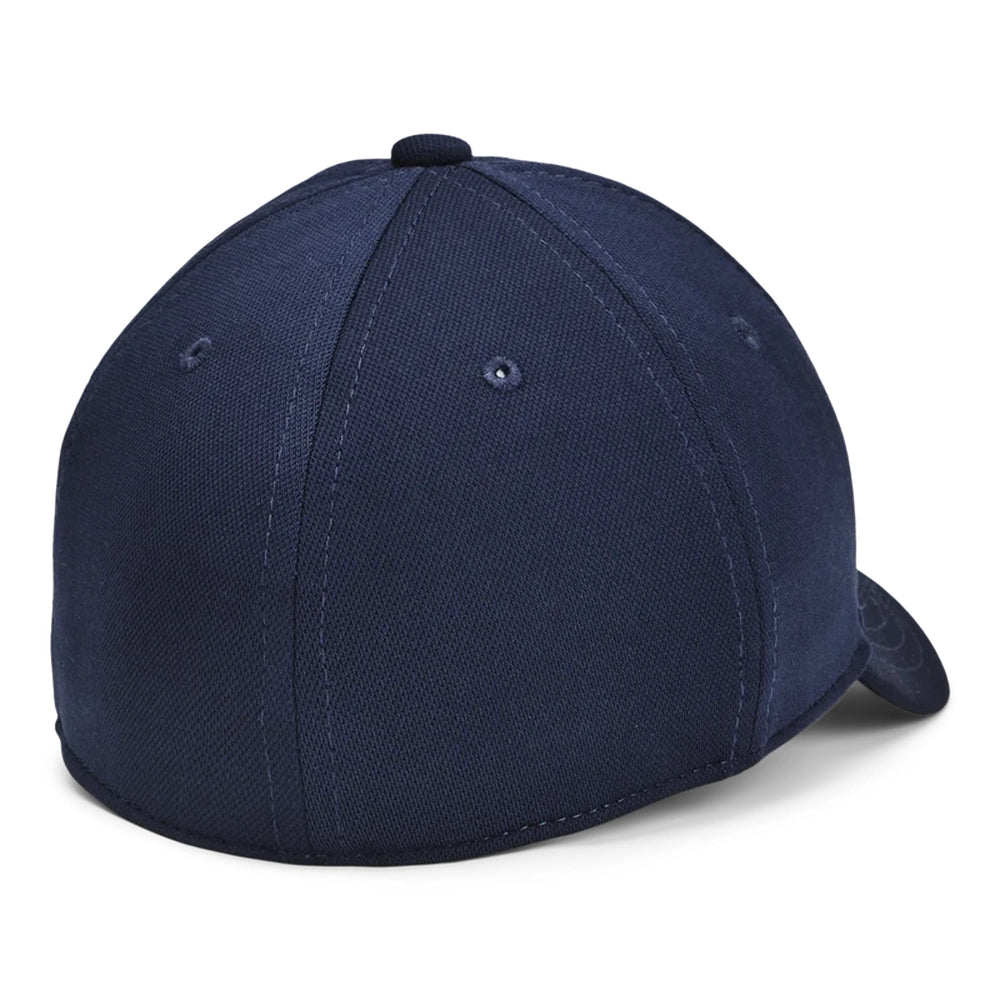 Under Armour Boys Blitzing Cap In Midnight Navy/White