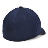 Under Armour Boys Blitzing Cap In Midnight Navy/White