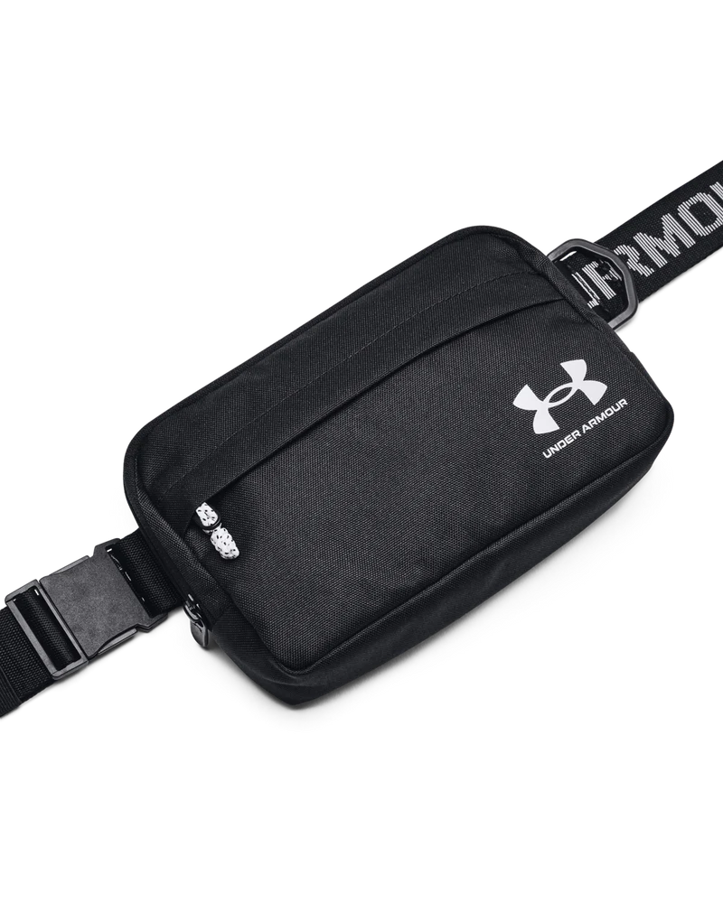 Under Armour Loudon Lite Xbody Crossbody Waist Bag In Black