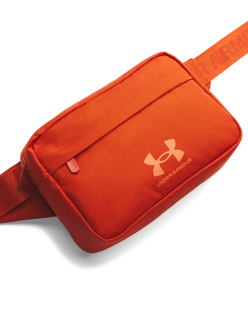 Under Armour Loudon Lite Xbody Crossbody Waist Bag In Orange