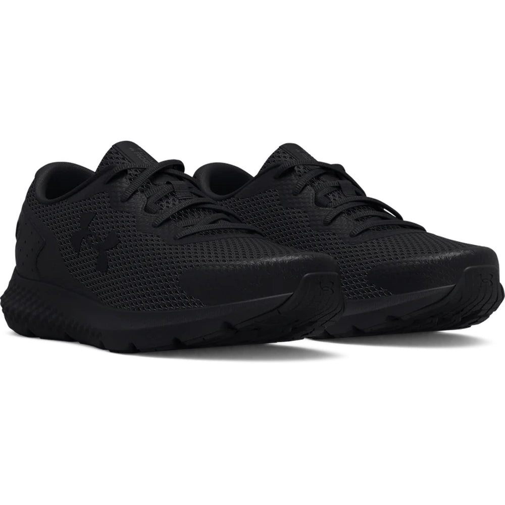 Under Armour Mens Charged Rogue 3 Sneakers In Black