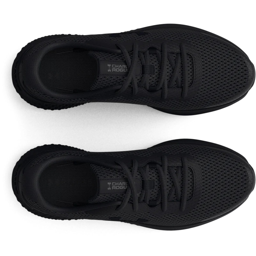 Under Armour Mens Charged Rogue 3 Sneakers In Black