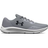 Under Armour Mens Charged Pursuit 3 Sneker In Grey/White