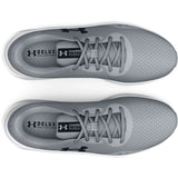 Under Armour Mens Charged Pursuit 3 Sneker In Grey/White