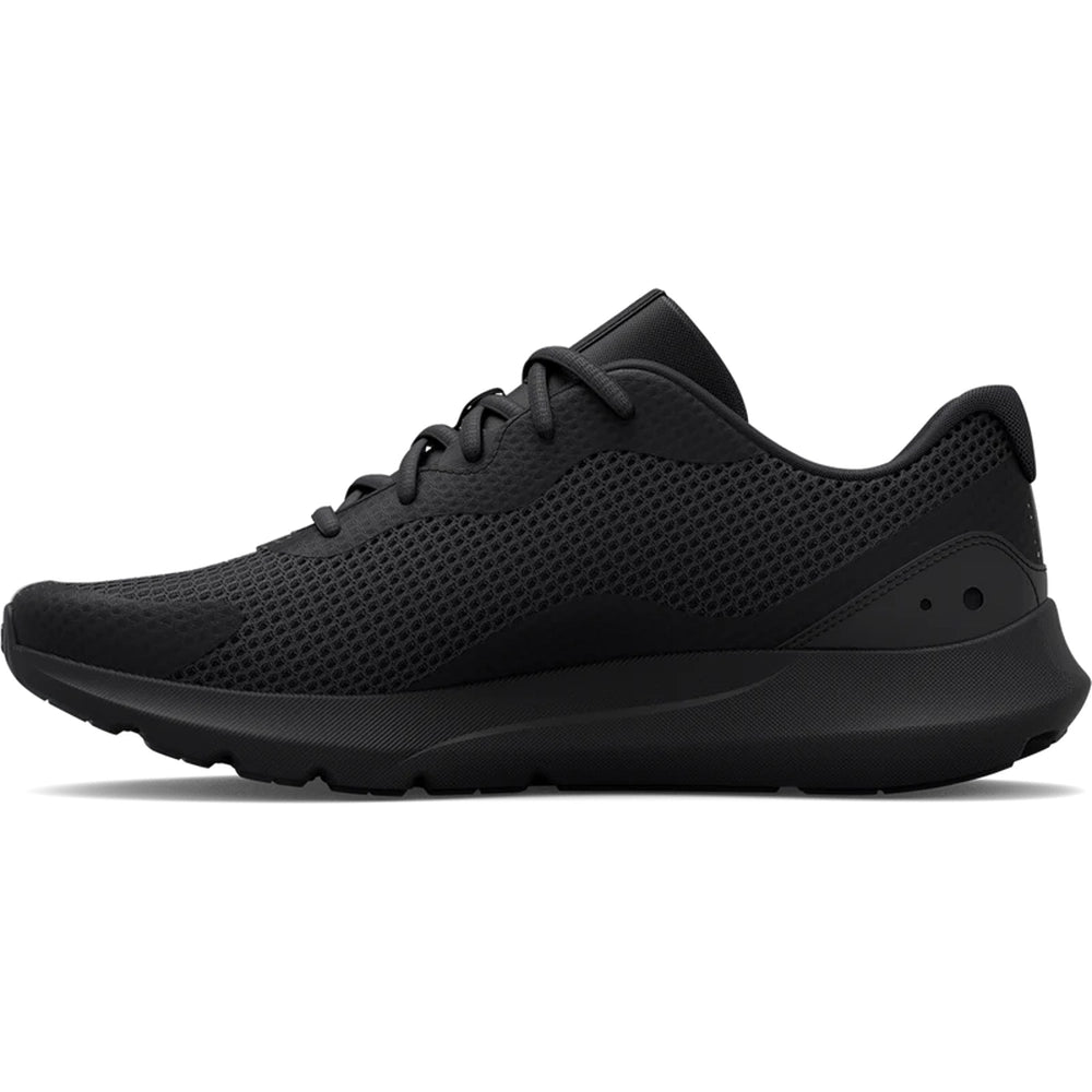 Under Armour Mens Surge 3 Sneakers In Black
