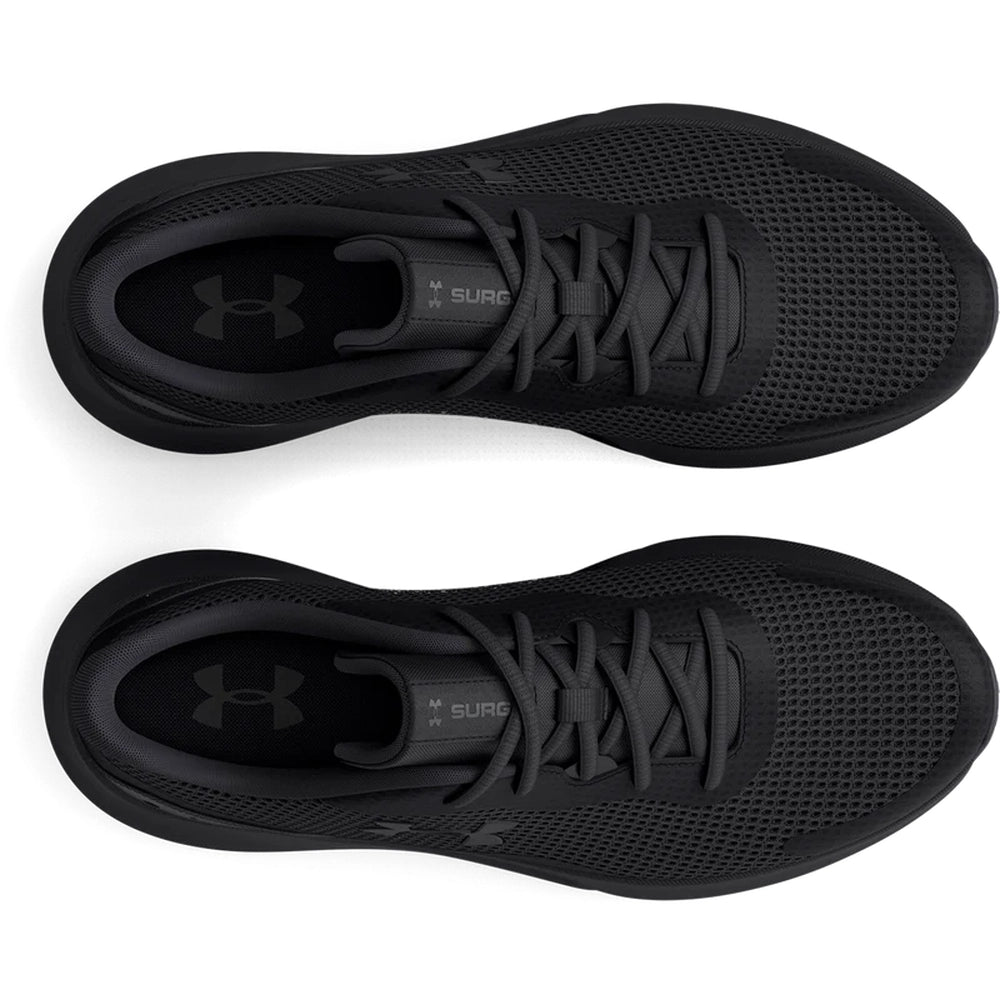 Under Armour Mens Surge 3 Sneakers In Black