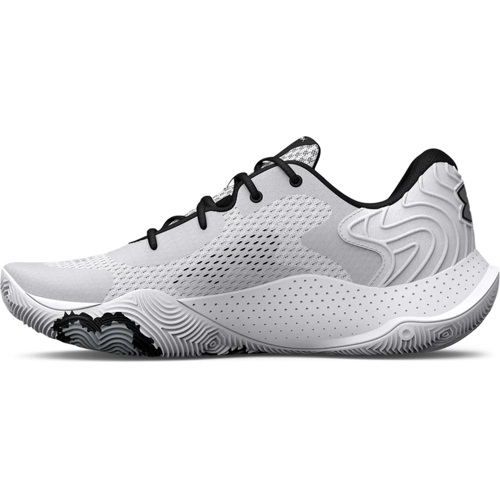 Under Armour Unisex Adults Spawn 4 in White/Black