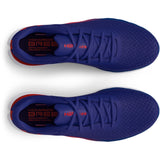Under Armour Mens Charged Breeze Sneakers In Blue/White/Orange
