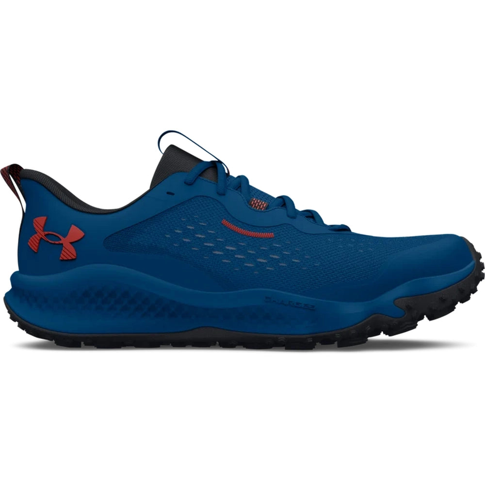 Under Armour Mens Charged Maven Trail Sneaker In Blue
