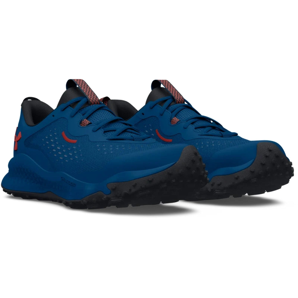 Under Armour Mens Charged Maven Trail Sneaker In Blue