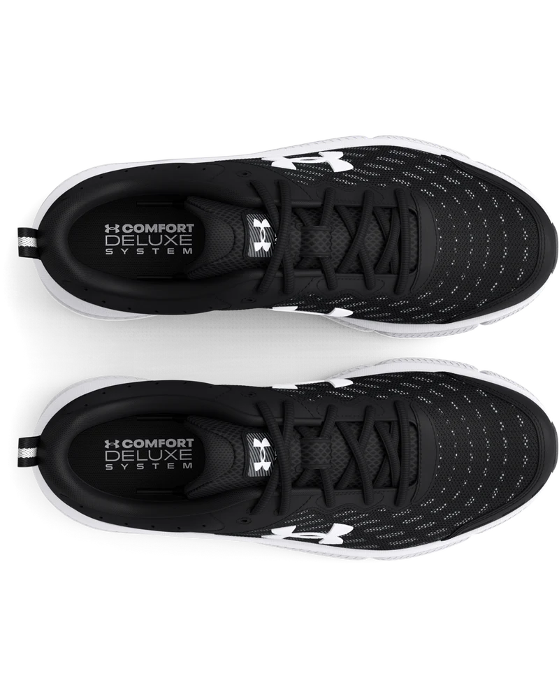Under Armour Mens Charged Assert 10 Shoes In Black