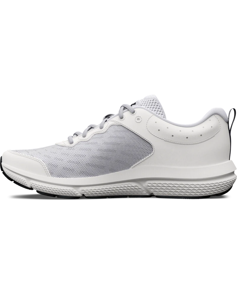 Under Armour Mens Charged Assert 10 Shoes In White