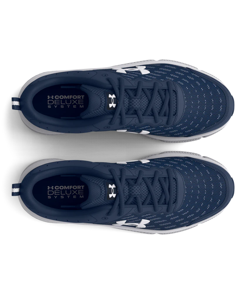 Under Armour Mens Charged Assert 10 Shoes In Navy