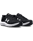 Under Armour Mens BGS Assert 4.5Y Shoes In Black & White