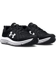 Under Armour Mens BGS Assert 4.5Y Shoes In Black & White