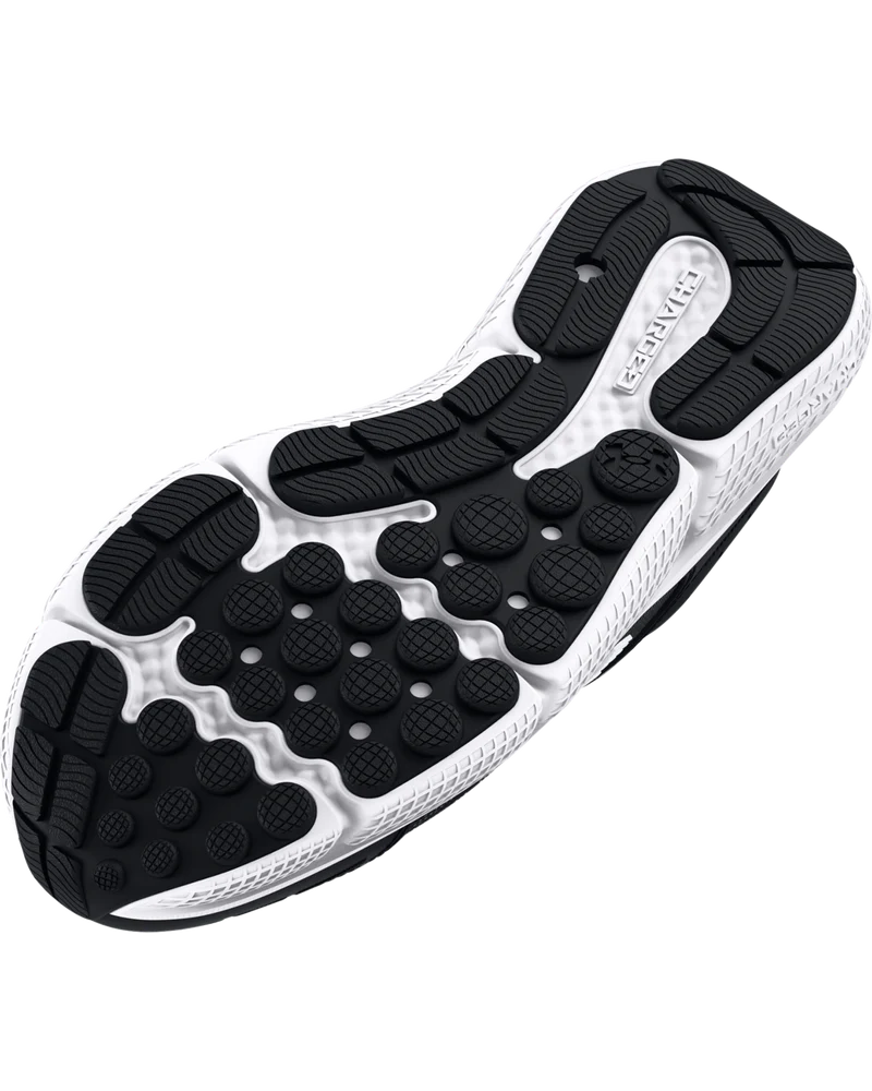 Under Armour Mens BGS Assert 4.5Y Shoes In Black & White