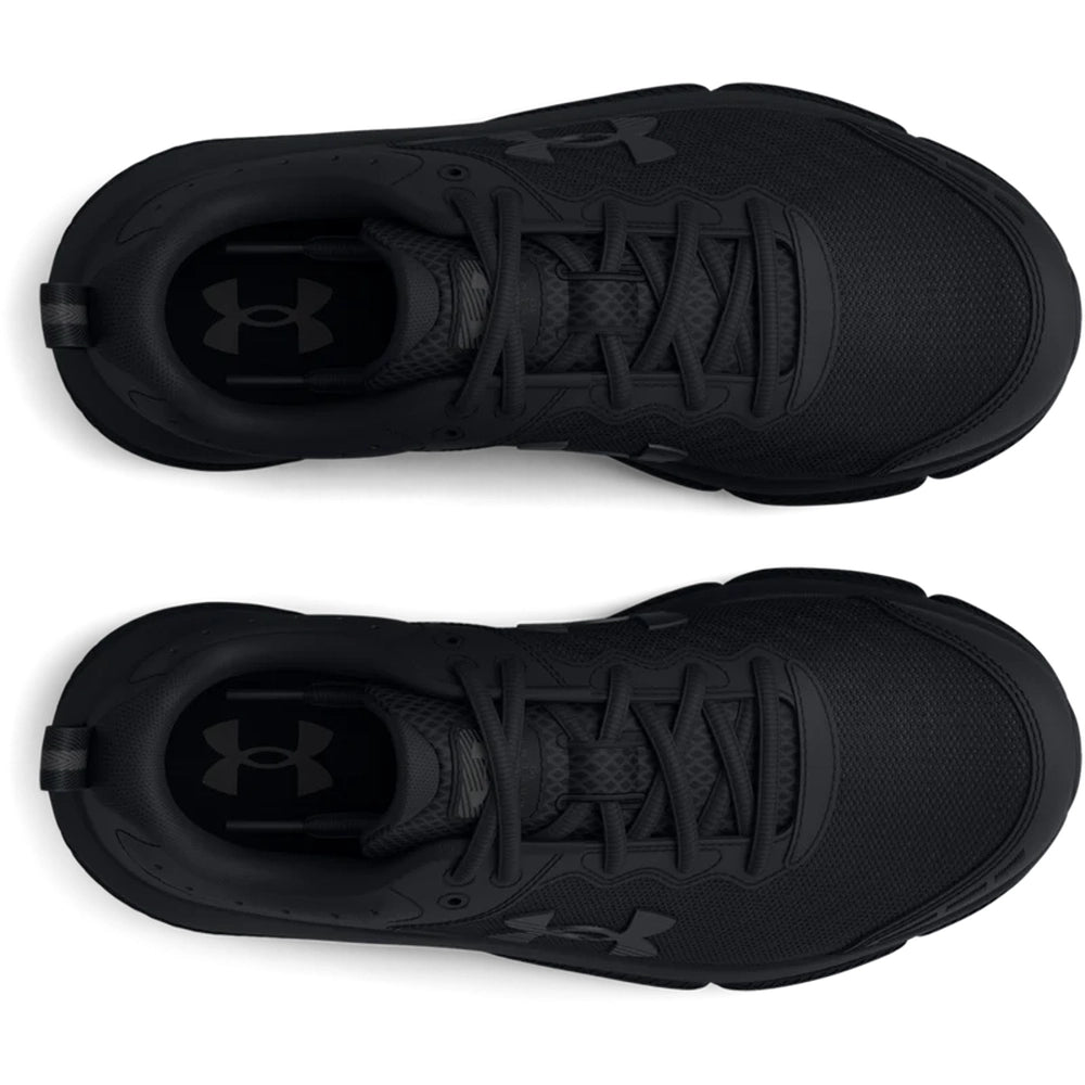 Under Armour Boys Grade School Assert 10 Sneakers In Black