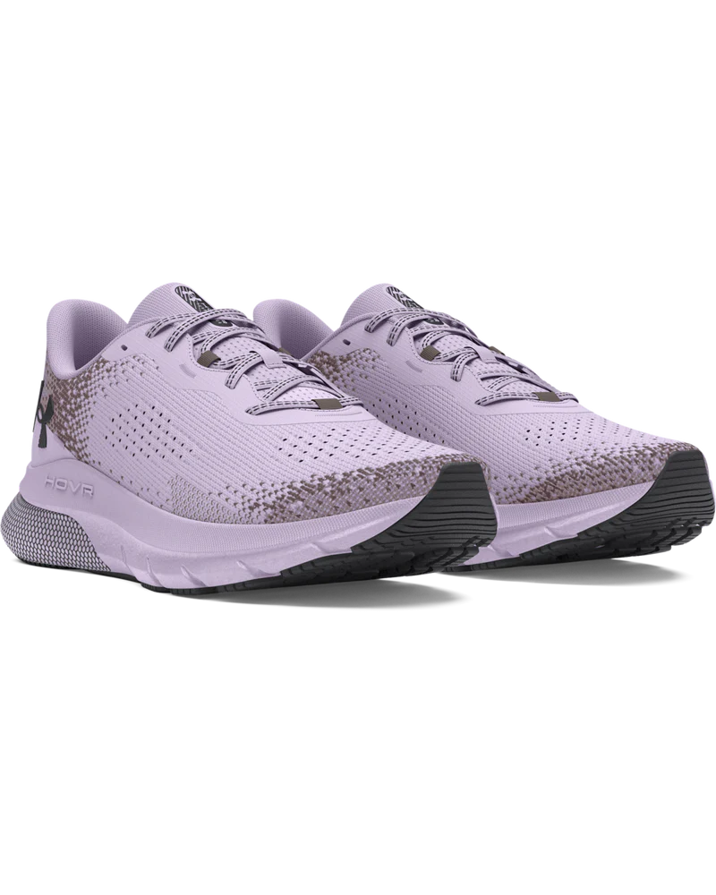 Under Armour Womens Hovr Turbulence Shoes In Purple Grey