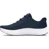 Under Armour Mens Charged Surge 4 Sneaker In Navy/White