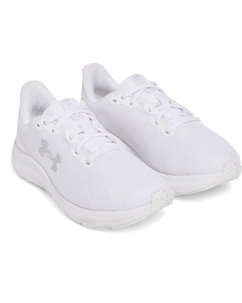 Under Armour Womens Charged Pursuit In White