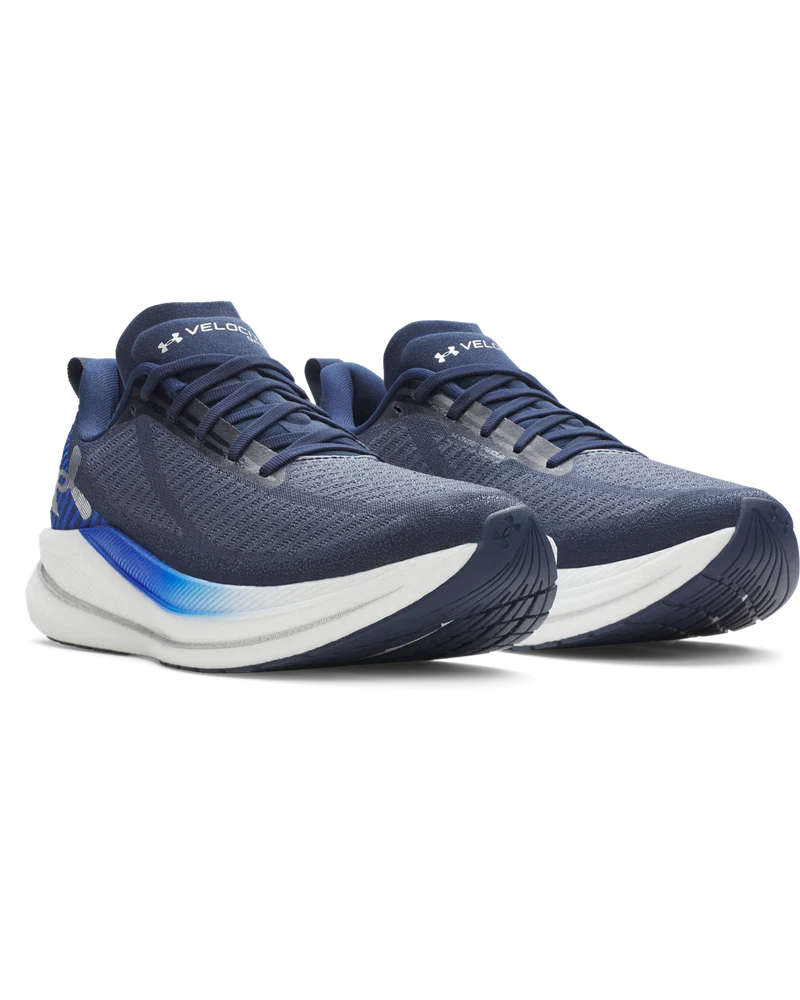 Under Armour Mens Velociti Spd-Academy Shoes In Blue