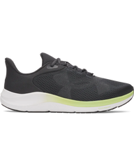 Under Armour Mens Charged Pursuit 4 Big Logo Sneakers In Grey Green