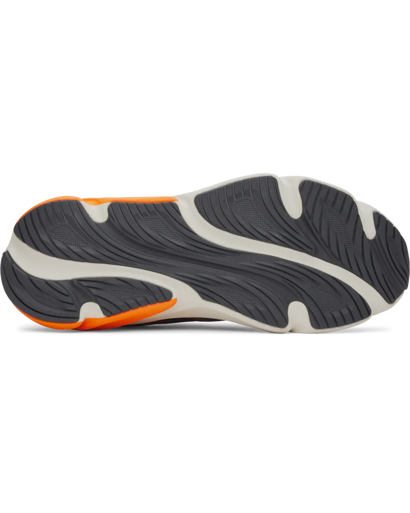 Under Armour Mens Rogue 6 Castlerock Sneakers In Grey Orange