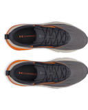 Under Armour Mens Rogue 6 Castlerock Sneakers In Grey Orange