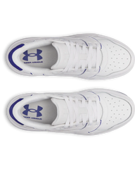 Under Armour Mens Tempo Sneakers In White Blue