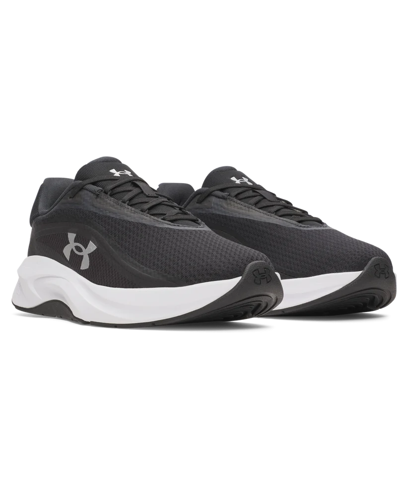 Under Armour Womens Radiant TR Sneakers In Black/Grey/White