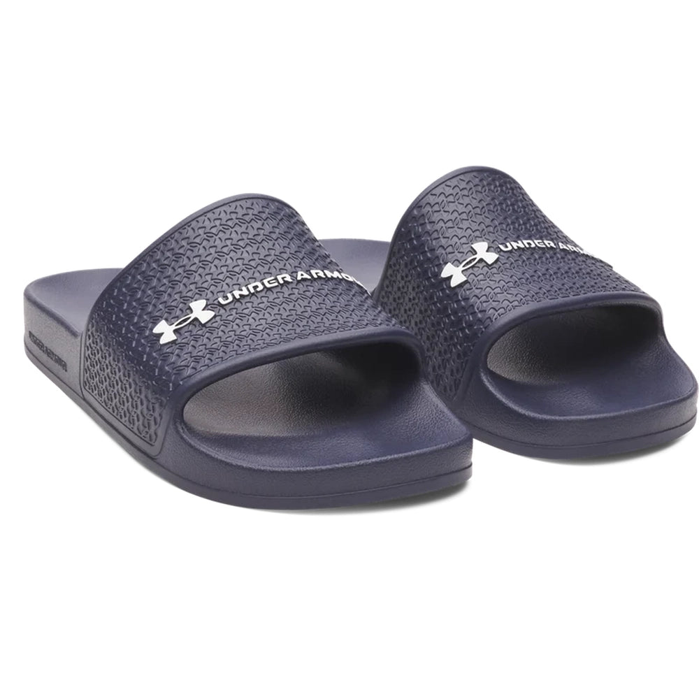 Under Armour Mens Armr Lite Slides In Navy