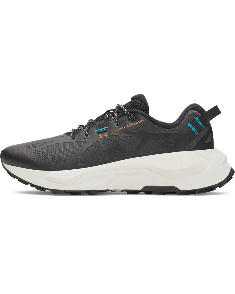 Under Armour Mens Charged Bandit TR 4 Trail Sneakers In Black/White
