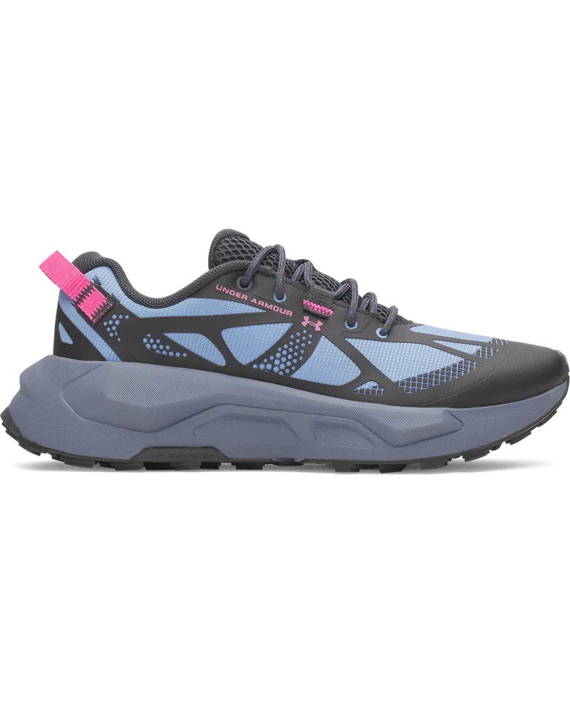 Under Armour Womens W Charged Bandit Tr Shoes In Blue & Grey