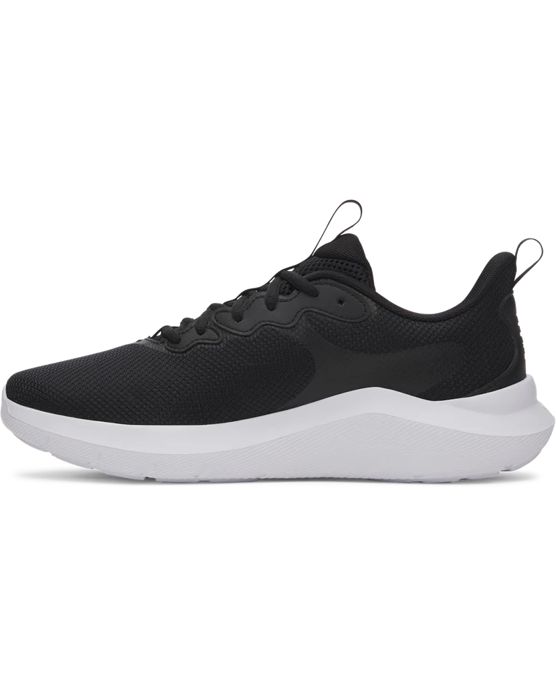 Under Armour Mens Phade RN 4 Snrakers In Black/White