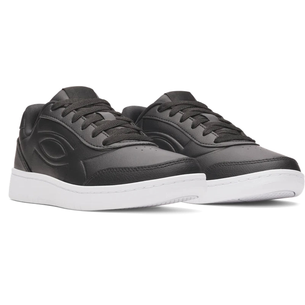Under Armour GS Tempo Shoes In Black & White