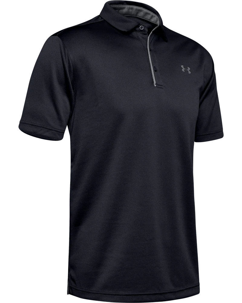 Under Armour Tech Polo Mens Black