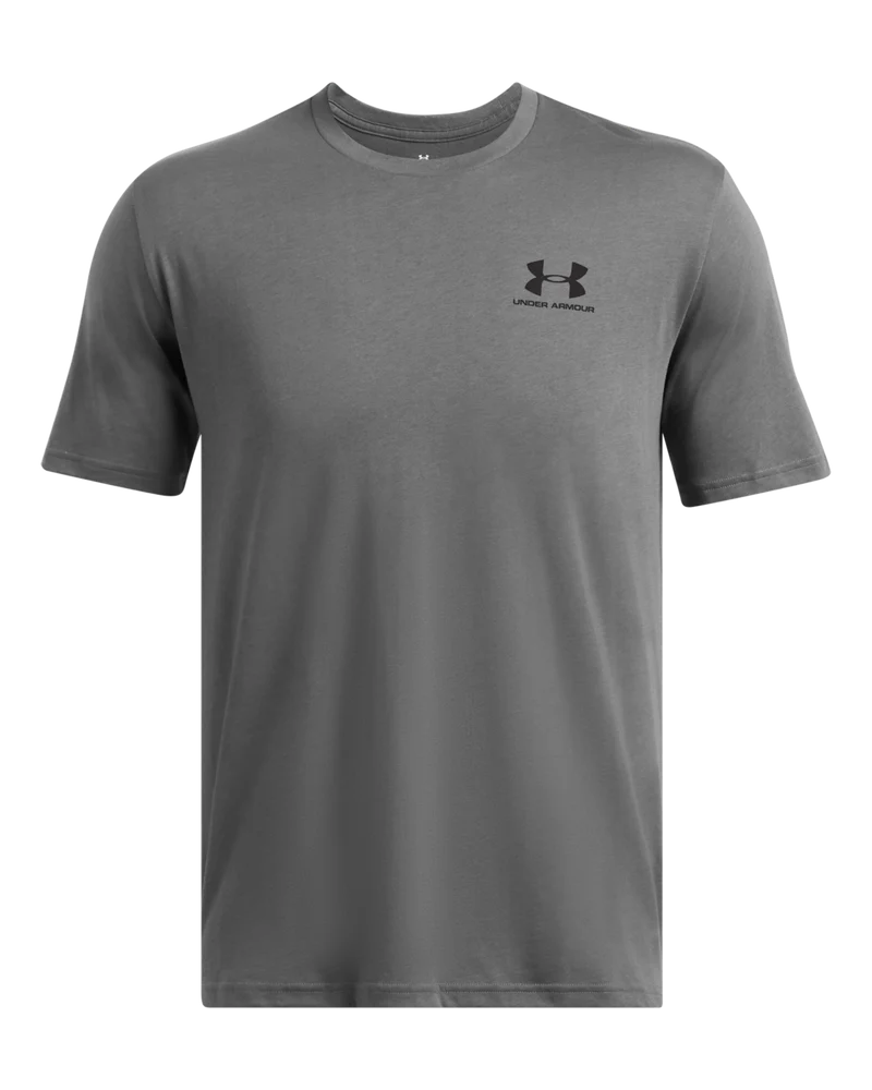 Under Armour Men Sportstyle Left Chest Dark Grey