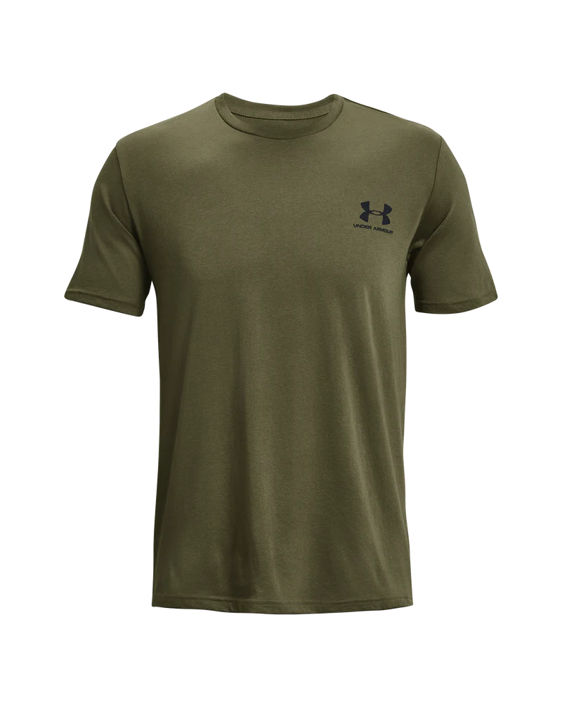 Under Armour Men Sportstyle Left Chest Dark Green