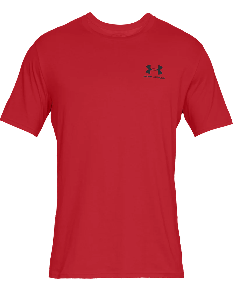Under Armour Sportstyle Left Chest Red