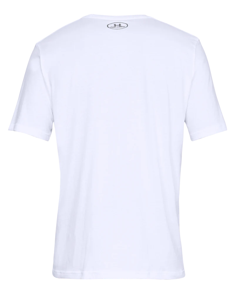 Under Armour Mens Team Issue Wordmark Short Sleeves T-Shirt In White
