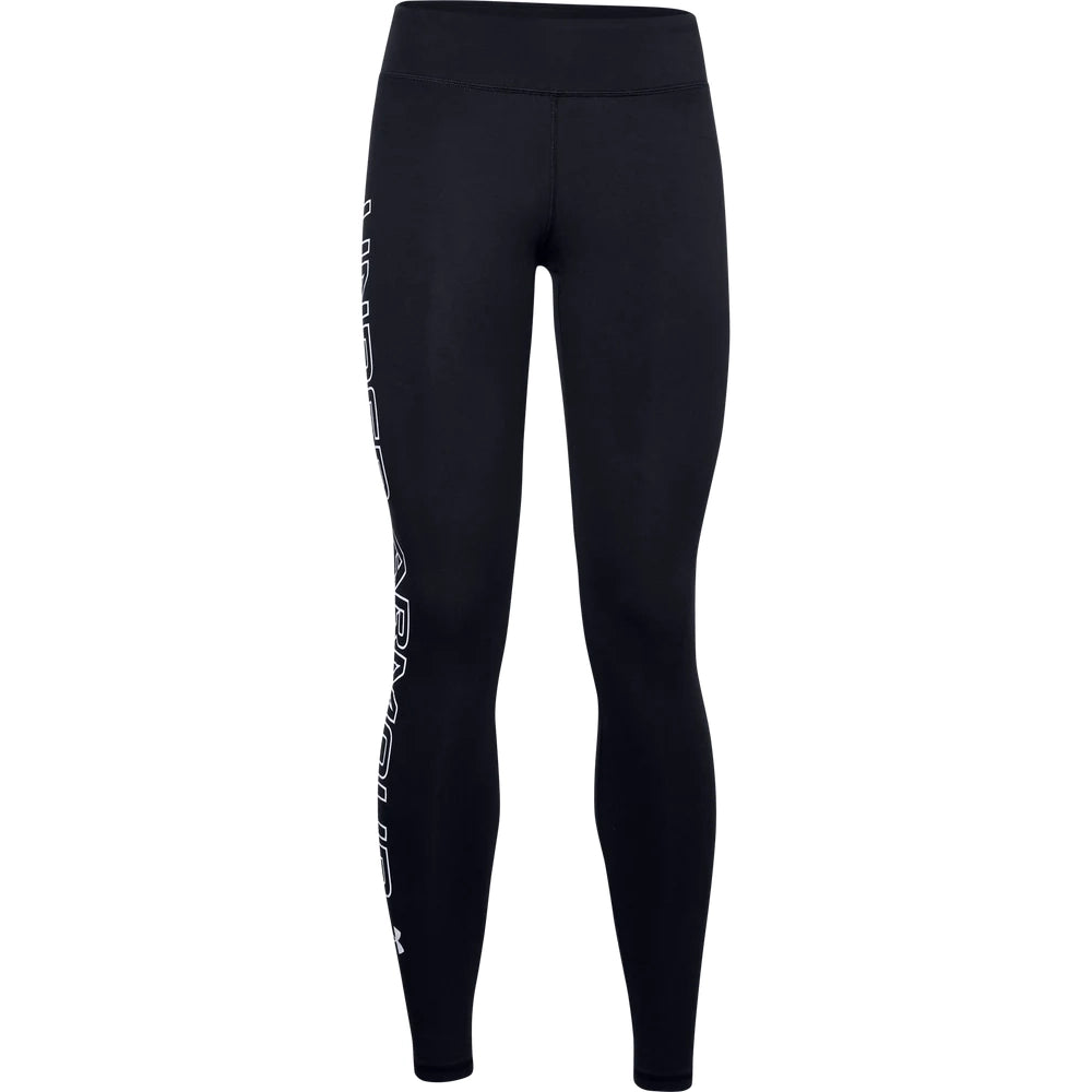 Under Armour Womens Favorite Wordmark Leggings In Black