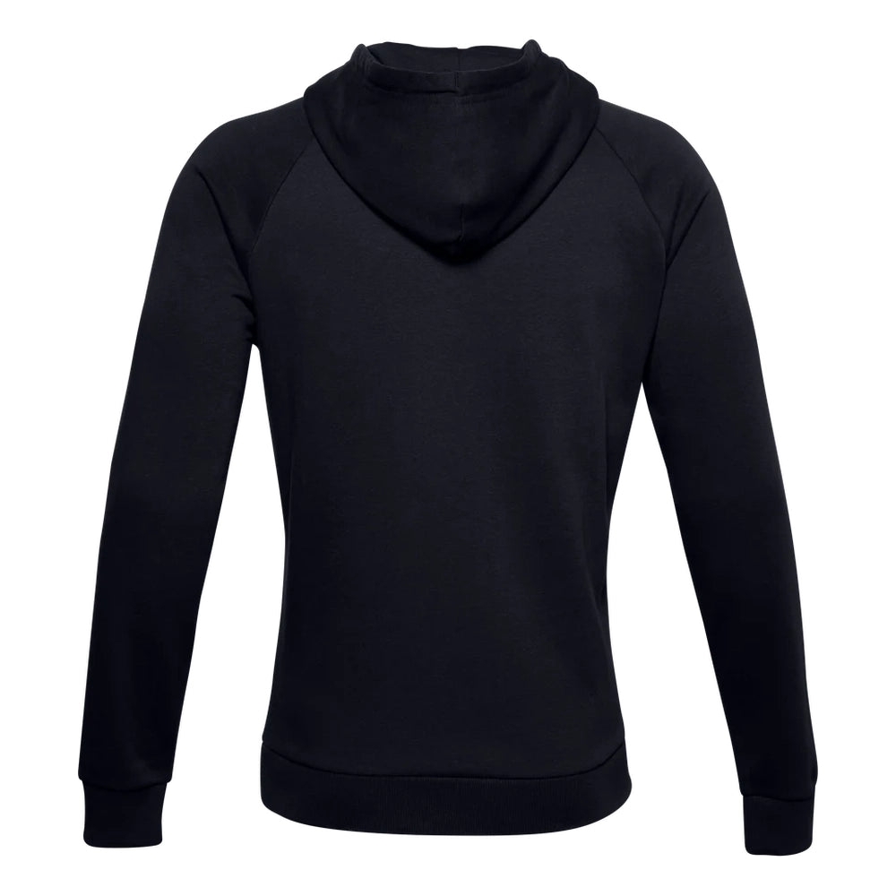 Under Armour Mens Rival Fleece Big Logo Hoodie In Black