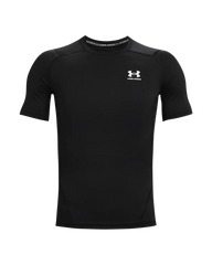 Under Armour Heatgear Armour Comp Short Sleeve In Black