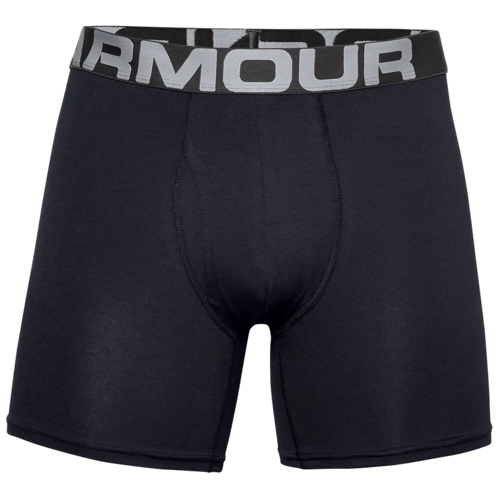 Under Armour Mens Charged Cotton Boxerjock 3 Piece In Black