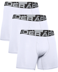 Under Armour Charged Cotton Boxerjock 3 Pack In White
