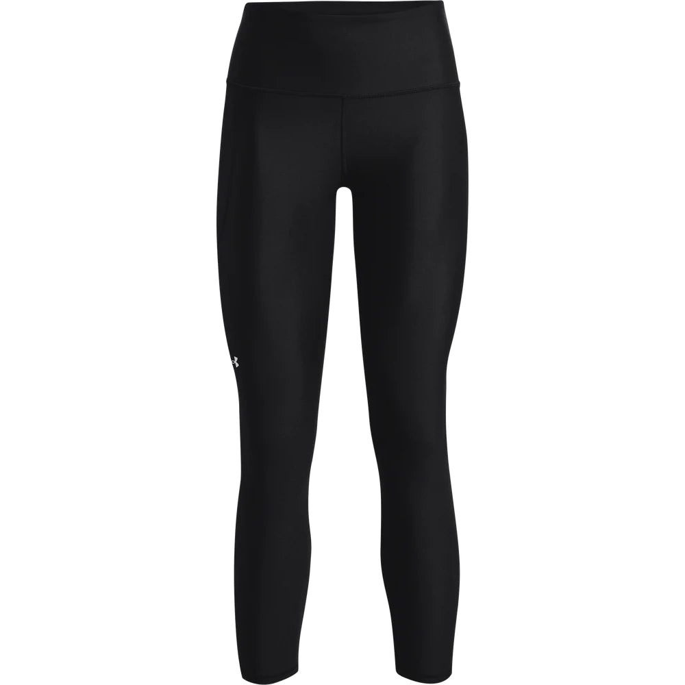Under Armour Womens HeatGear® Armour Hi-Rise Ankle Leggings In Black