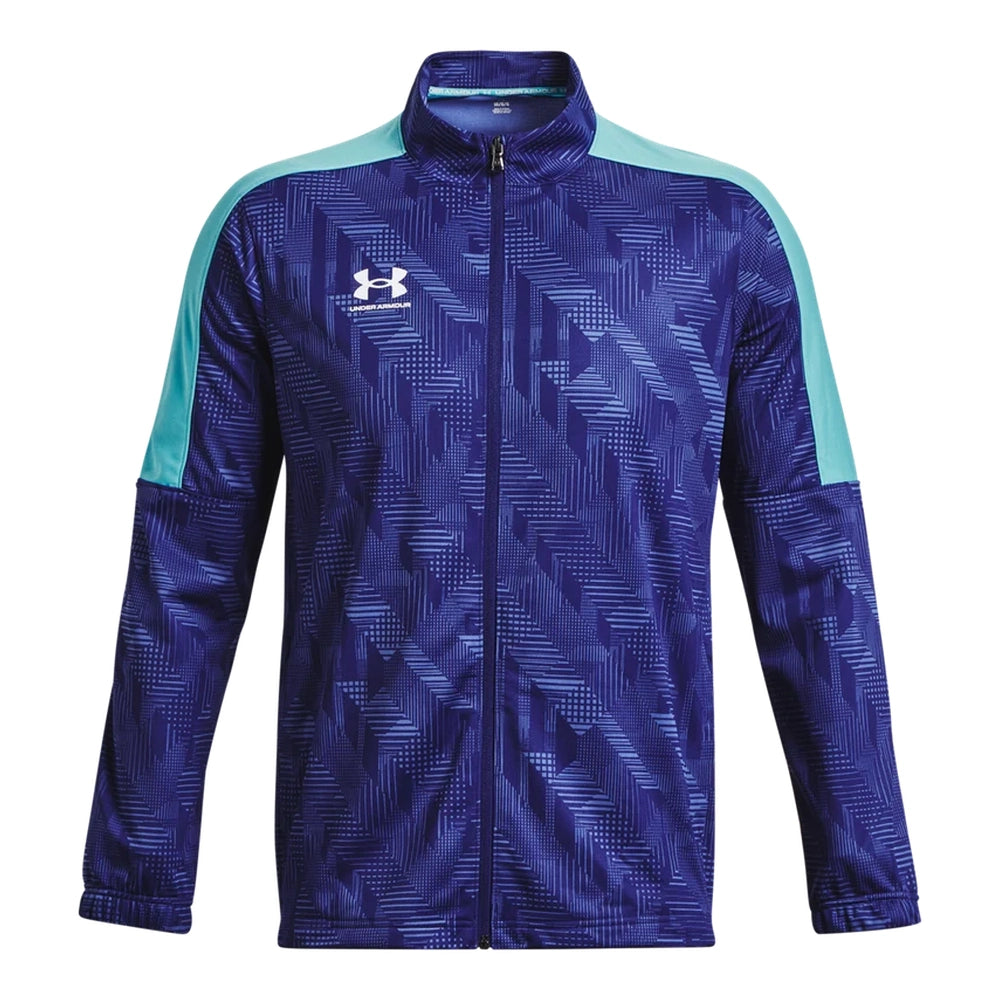 Under Armour Mens Challenger Track Jacket In Navy Multi