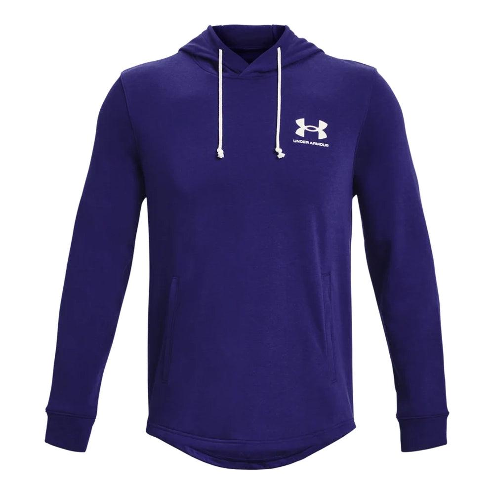 Under Armour Mens Rival Terry Hoodie In Purple
