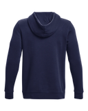 Under Armour Mens Rival Fleece Hoodie In Navy