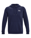 Under Armour Mens Rival Fleece Hoodie In Navy